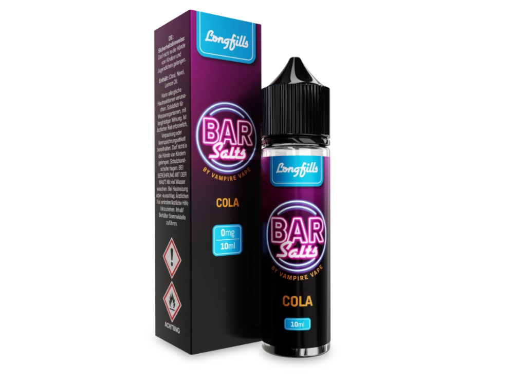 Vampire Vape - Bar Salts - Aroma Cola 10 ml 10er Packung