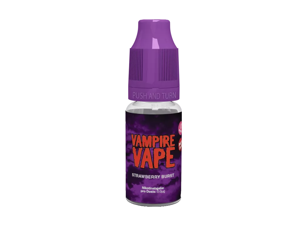 Vampire Vape - Strawberry Burst E-Zigaretten Liquid 3 mg/ml