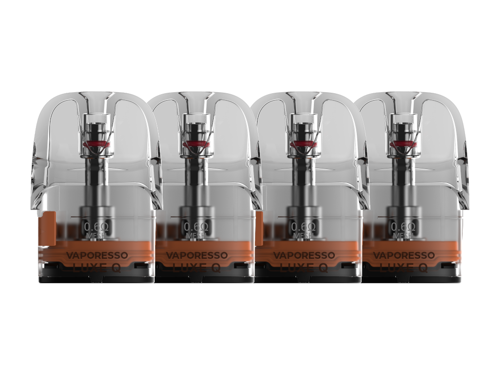 Vaporesso - LUXE Q Mesh Pod 0,6 Ohm 3 ml (4 Stück pro Packung)